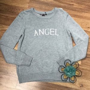 Victoria’s Secret Angel Sweater Gray